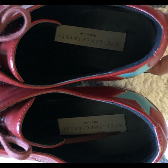 Host Pick Rare Stella McCartney Star Platform Shoe - Picture 5 of 8